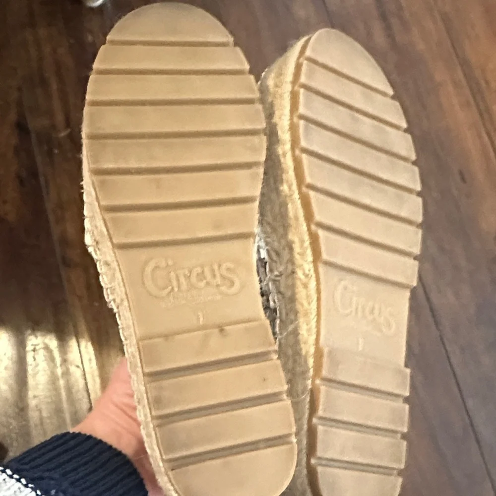 Circus by Sam Edelman espadrille animal print Snake Loafers